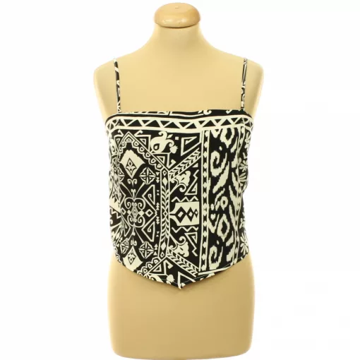 New Look mintás viszkóz top