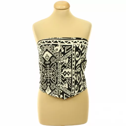 New Look mintás viszkóz top