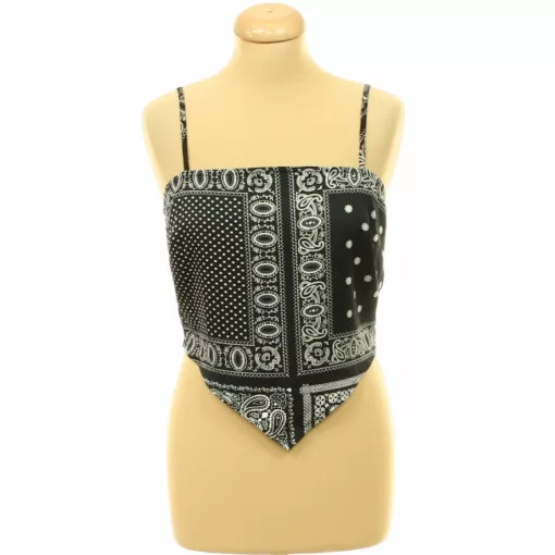 New Look mintás szatén top
