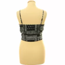 New Look mintás szatén top