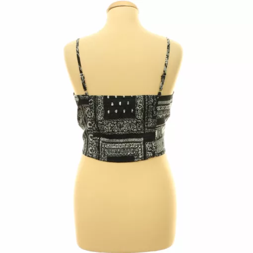 New Look mintás szatén top