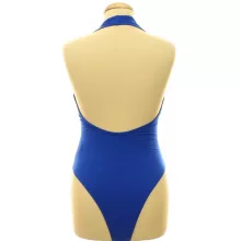 Shein kék nyakpántos body