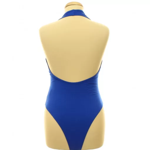 Shein kék nyakpántos body