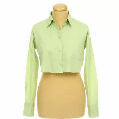 H&M zöld crop ing