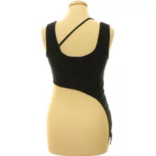 Pretty Little Thing fekete aszimmetrikus top