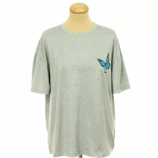 Shein mintás szürke oversize póló
