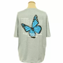 Shein mintás szürke oversize póló