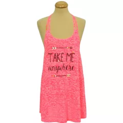 Papaya neonpink strandruha