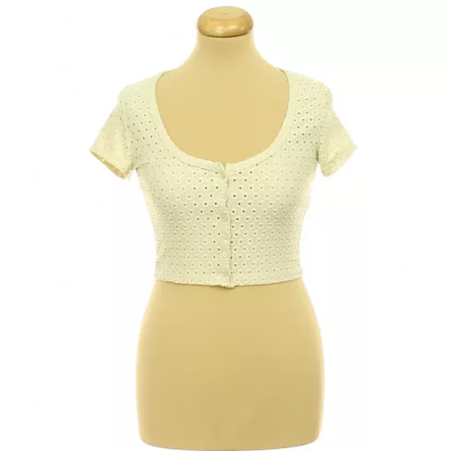H&M áttört mintás felső