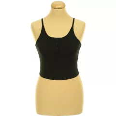 Gombos fekete top