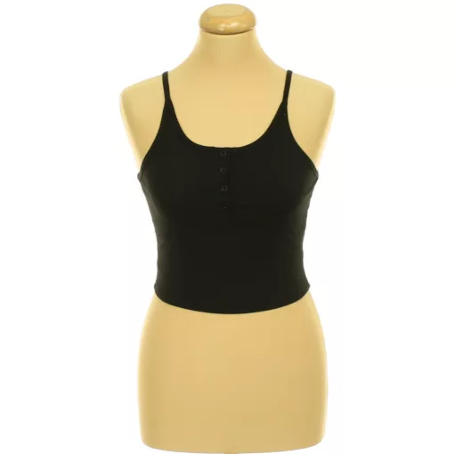 Gombos fekete top