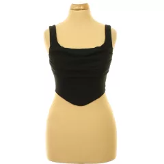 Shein fekete corset top
