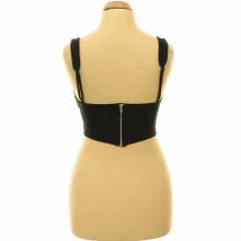 Shein fekete corset top