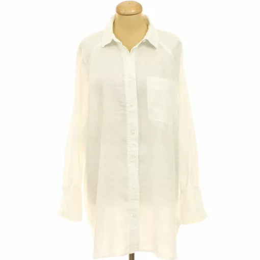 Next fehér oversize len ing