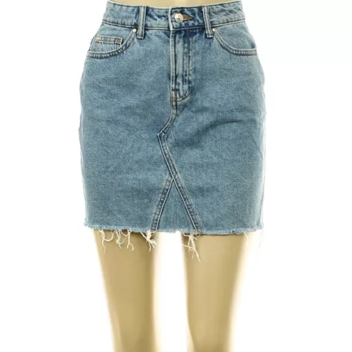 DenimCo. szaggatott farmer szoknya