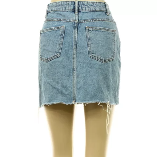 DenimCo. szaggatott farmer szoknya