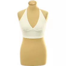 Shein mintás fehér top