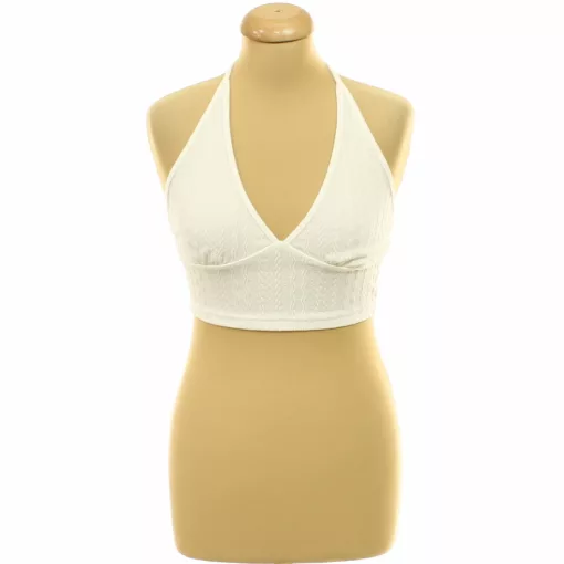 Shein mintás fehér top