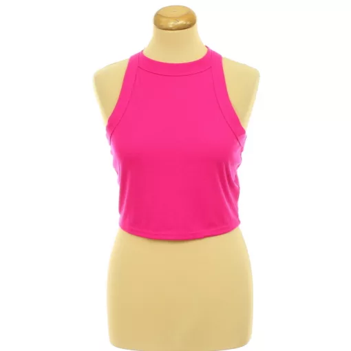 River Island neonpink top