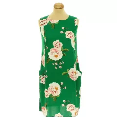 Dorothy Perkins virágmintás zöld ruha