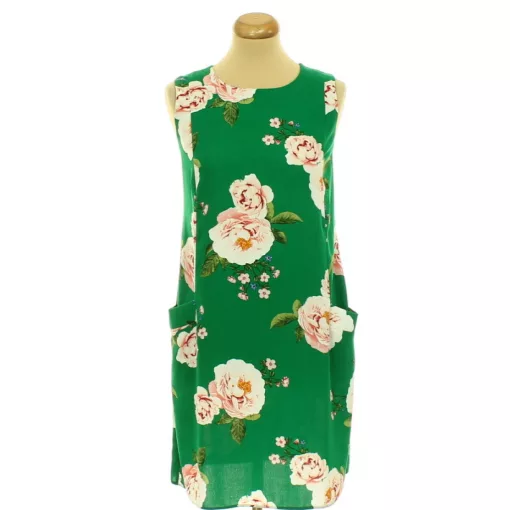 Dorothy Perkins virágmintás zöld ruha