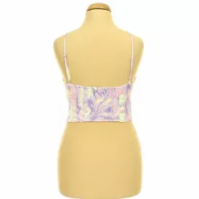 Zara színes keresztpántos top