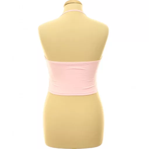Shein rózsaszín nyakpántos top