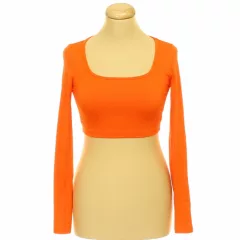 Shein narancssárga top