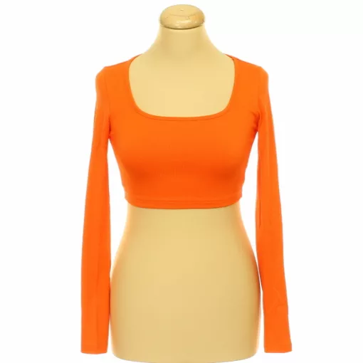Shein narancssárga top
