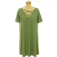 Boohoo zöld ruha