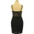 NaaNaa fekete csipke ruha