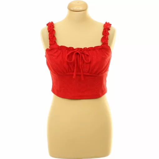 Shein áttört mintás top