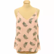 Primark mintás púderrózsaszín felső