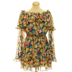 Topshop színes mintás miniruha