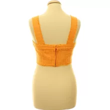 H&M narancssárga buklészövet top