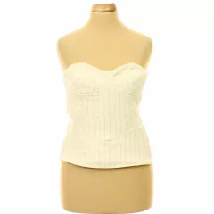Bershka csíkos corset felső