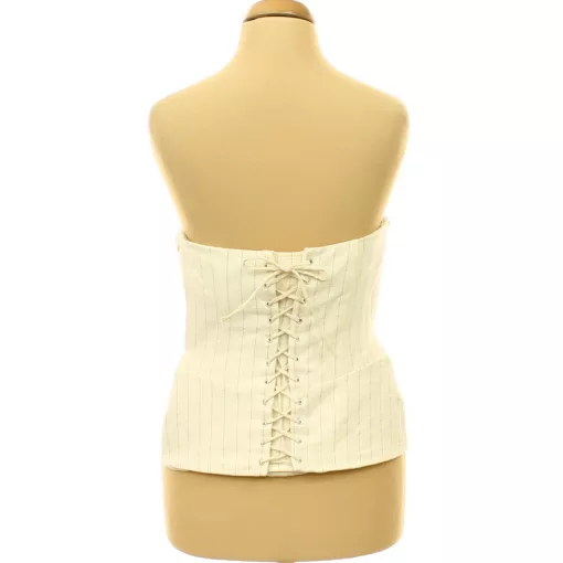 Bershka csíkos corset felső