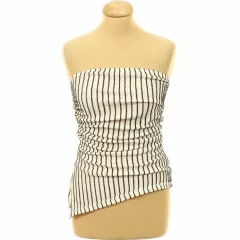 Shein ráncolt csíkos top
