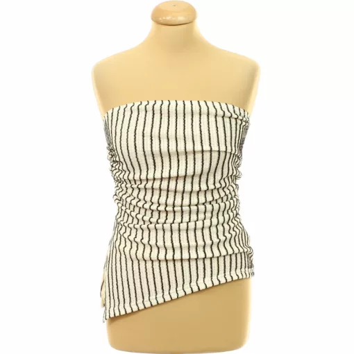 Shein ráncolt csíkos top