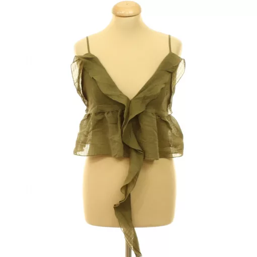 Zara khaki színű top