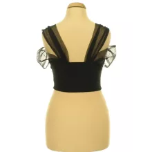 Shein tüllpántos corset top