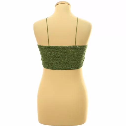 Romwe hímzett organza top
