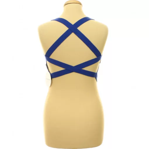 Shein kék kötött top