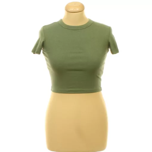 Fishbone khakizöld top