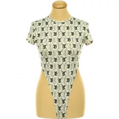Bershka magas derekú body