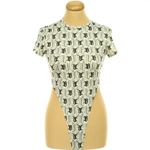 Bershka magas derekú body