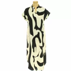 Shein fekete-fehér ruha