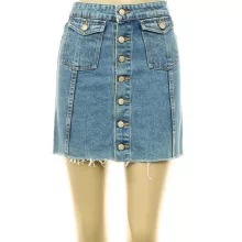Zara koptatott farmer szoknya