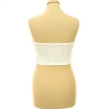 Shein mintás fehér top