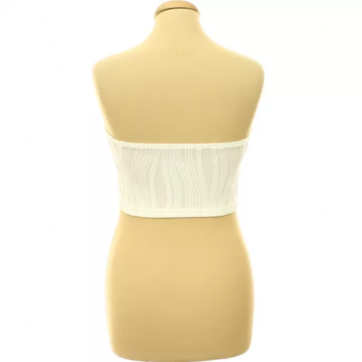 Shein mintás fehér top